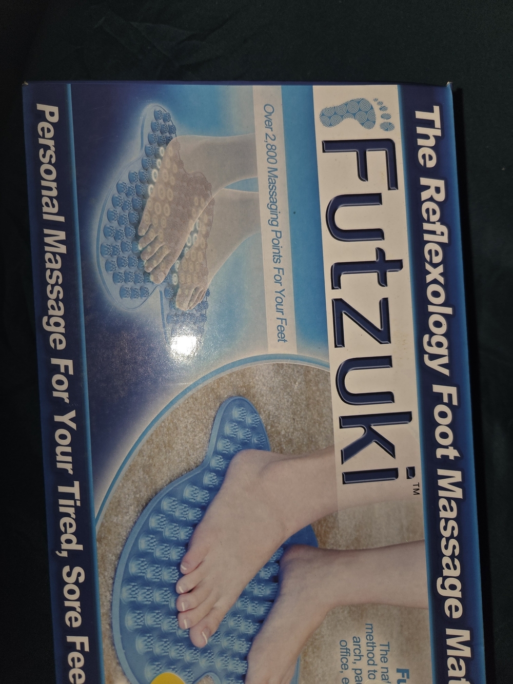 As Seen On Tv Blue Reflexology Foot Massage Mat